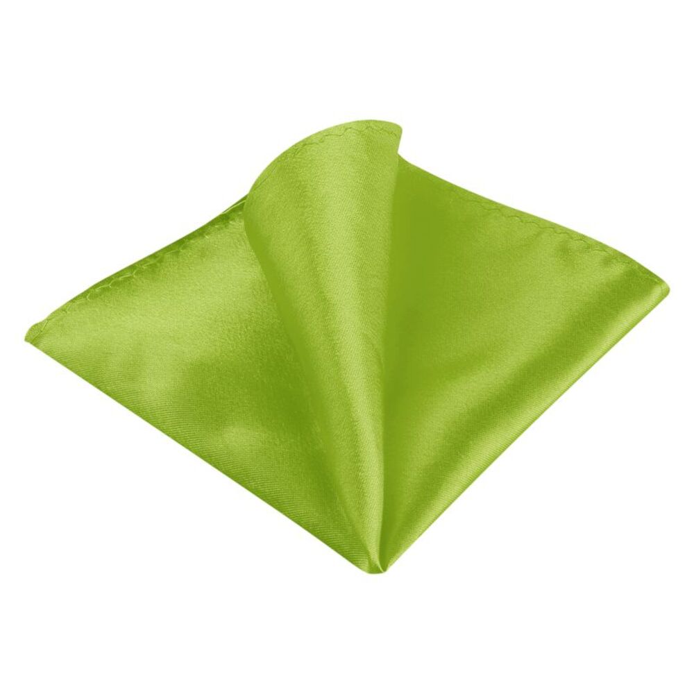 Men's Pocket Squares Handkerchiefs Solid Color One Size Lime